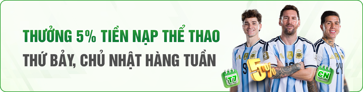 thưởng nạp sảnh thể thao tại ok9